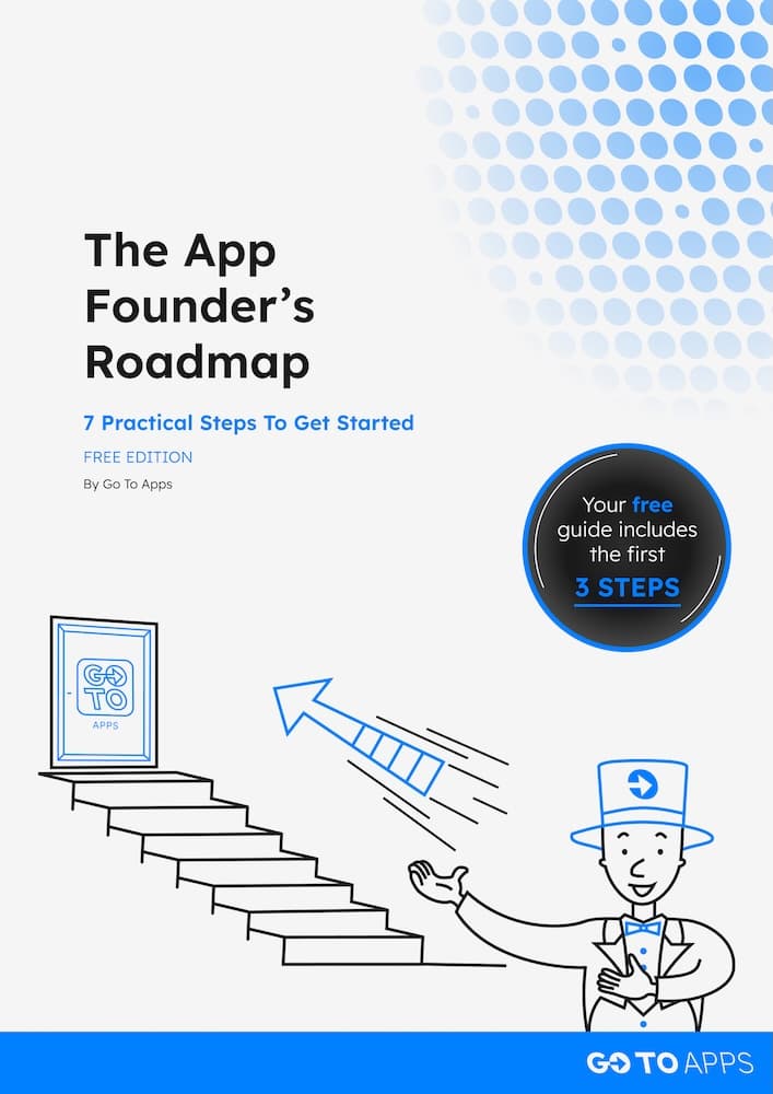 App Founders Roadmap - 7 Practical Steps To Get Started Guide Cover